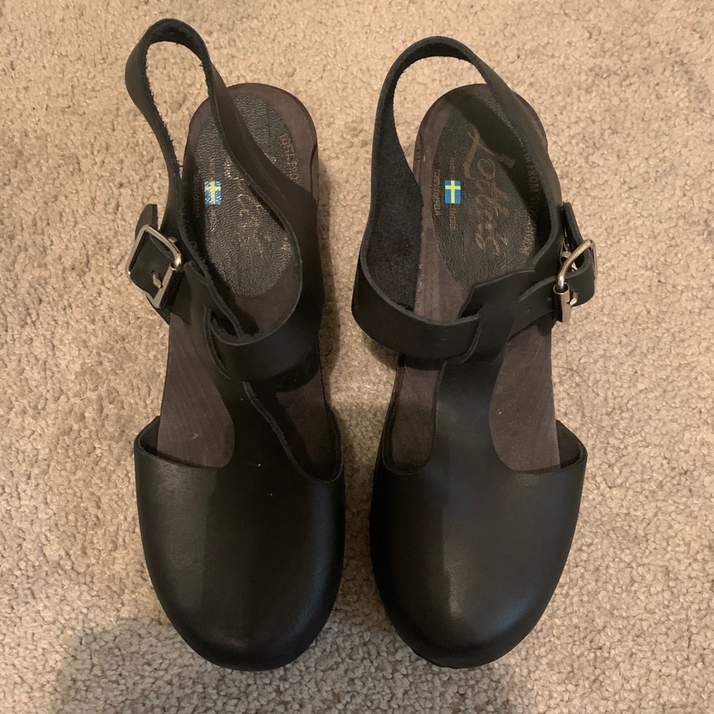 Lotta From Stockholm Black Clogs